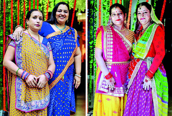 (L) Nisha and Anu (R) Rashmi and Bhawana (BCCL/ Pankaj Singh)