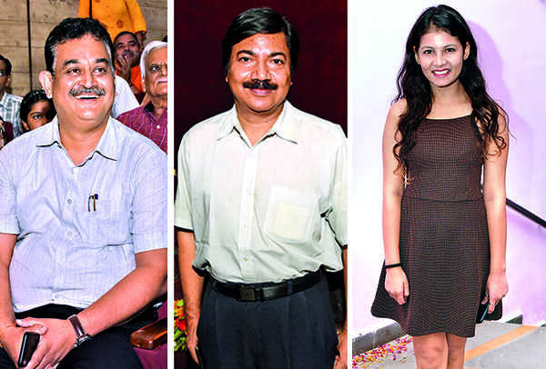 (L) Shishir Singh (C) Tarun Raj (R) Yashi Mishra (BCCL/ Farhan Ahmad Siddiqui)
