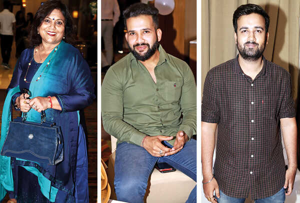 (L) Chitra Mohan (C) Gaurav Sharma (R) Geet Arora (BCCL/ Aditya Yadav)