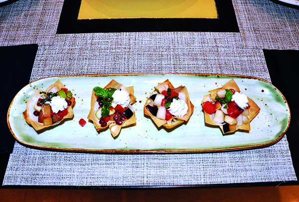 Cilantro Harissa Short Glass Cottage Cheese by chef Narendra Yadav was loved by Nawazuddin Siddiqui (BCCL)