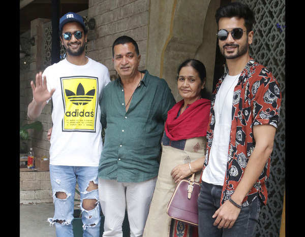 Pics: Sunny Kaushal Steps Out For A Birthday Lunch With Brother Vicky ...