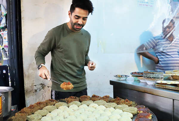 Only Lakhnawi khana for this khurana: Aparshakti Khurana, who has come to Lucknow several times, swears by the chaat and Mughlai food of the city (BCCL)