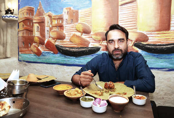 Some desi swaad for this desi guy: A very good cook himself, Pankaj Tripathi says that the mutton curry he has eaten in Lucknow is the best. He also loved the baati-chokha he had at a local restaurant  (BCCL)