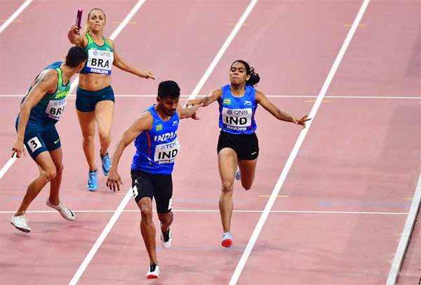 India's 4x400m mixed relay team seals Tokyo Olympics berth after ...