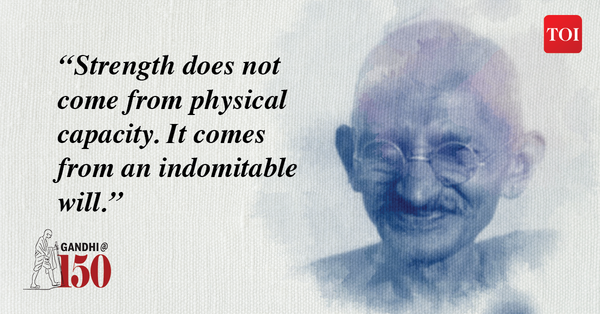 India celebrates Gandhi Jayanti: 10 inspiring quotes by Mahatma | India ...