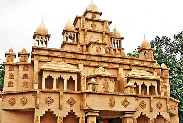 This Durga Puja, eco-friendly pandals are a top priority - Times of India