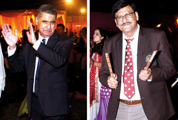 (L) Maj Gen Parvesh Puri (R) Lt Col Shyam Dhami (BCCL/ Farhan Ahmad Siddiqui)