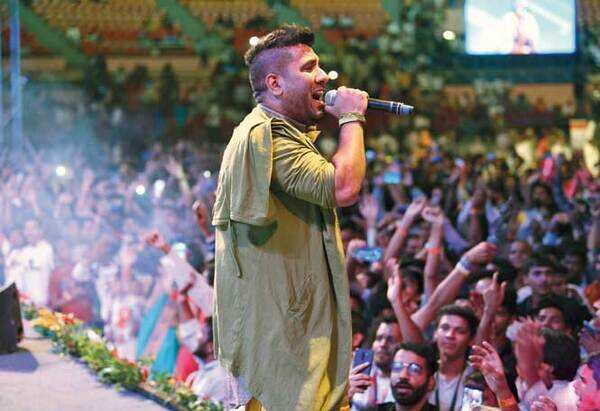 Members of Madhavas, a sufi rock band, concluded the festival