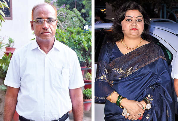 (L) Mahendra Modi (R) Seema Gupta (BCCL/ Vishnu Jaiswal)