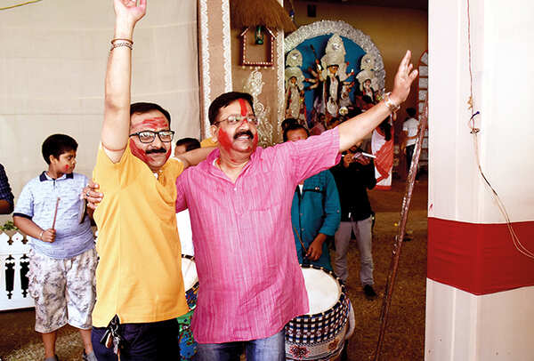 Tapas Roy and Joyanto Sarkar (BCCL/ Vishnu Jaiswal)