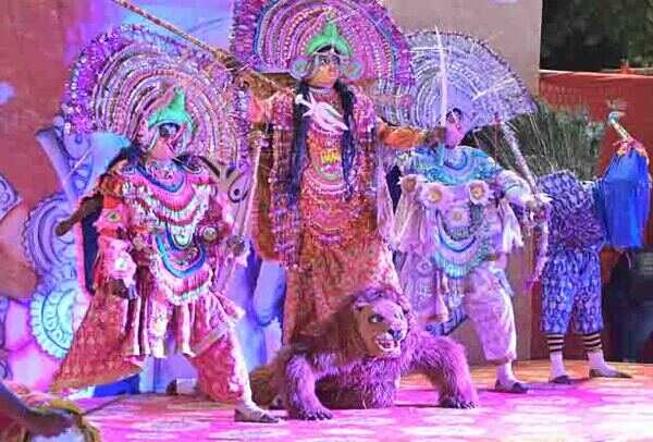 Chhau dance performance - Copy