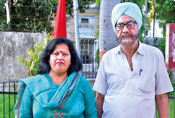 Disha Panjwani and Sujan Singh (BCCL/ Vishnu Jaiswal)