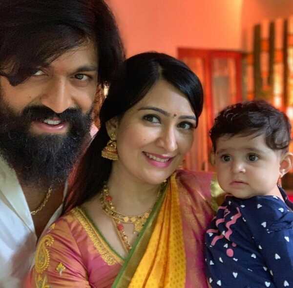 Yash, and Radhika Pandit's daughter Ayra