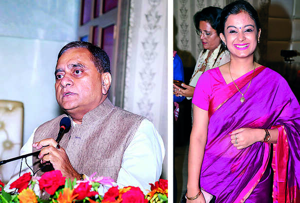 (L) Om Prakash Singh (R) Surangama Sharma (BCCL/ Farhan Ahmad Siddiqui and Aditya Yadav)