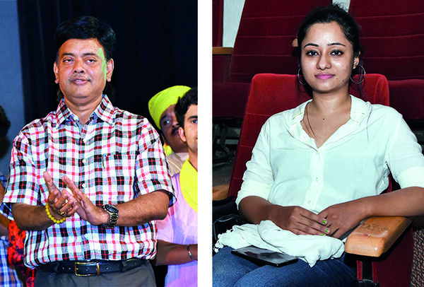 (L) Jitendra Kumar (R) Manisha Mehra (BCCL/ Farhan Ahmad Siddiqui)