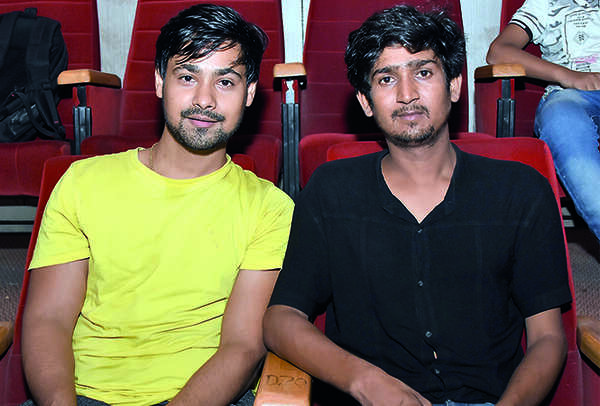 Shashank Awasthi and Omkar Saini (BCCL/ Farhan Ahmad Siddiqui)