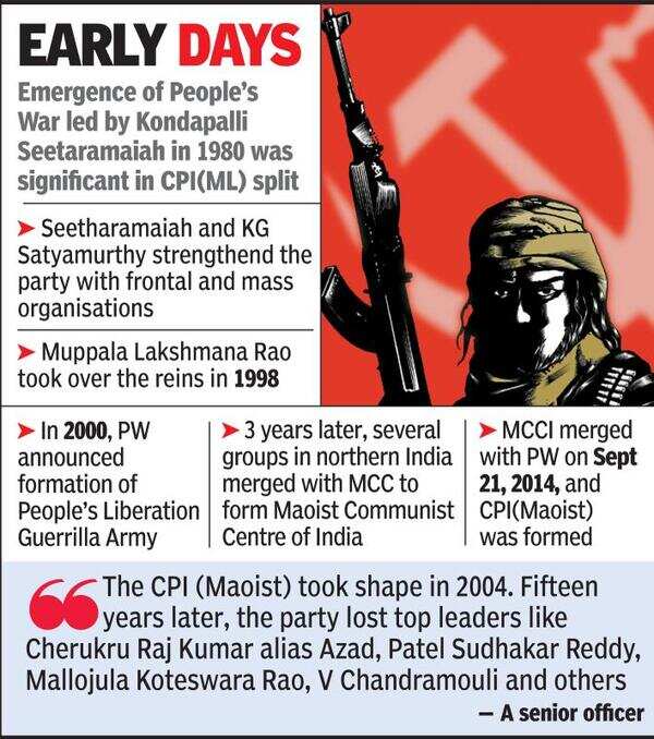 Maoists go red over old age & ailments