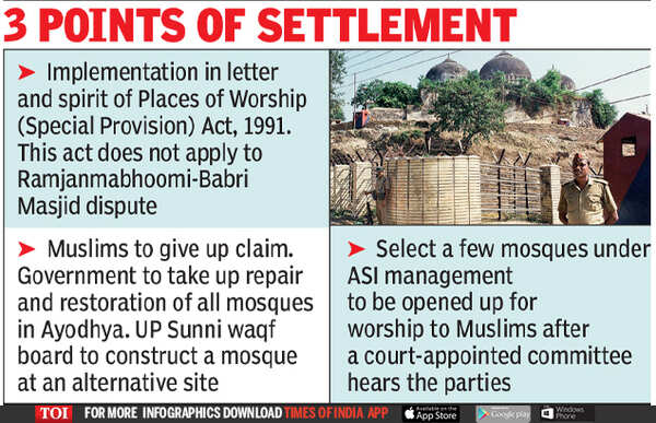 3 points of settlement
