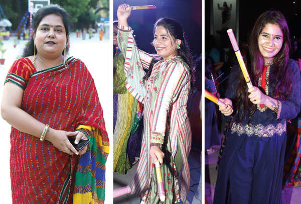 (L) Preeti Shukla (C) Samreen (R) Simran (BCCL/ Aditya Yadav)
