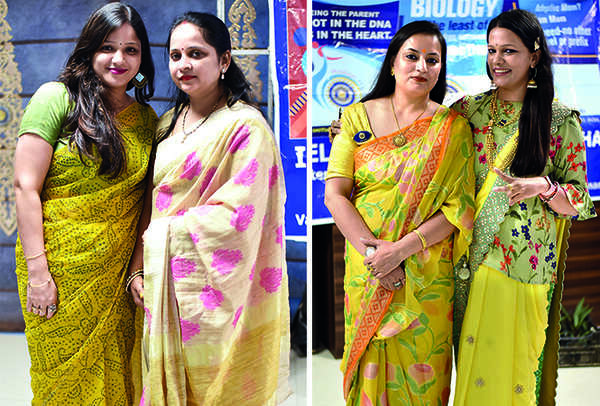 (L) Renuka and Geetika (R) Sarika Rathore and Dr Kanika (BCCL/ Amar Deep)