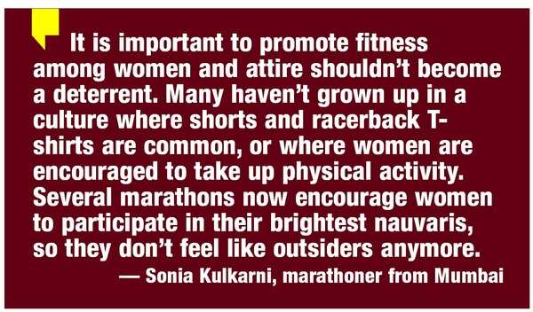 women runners...