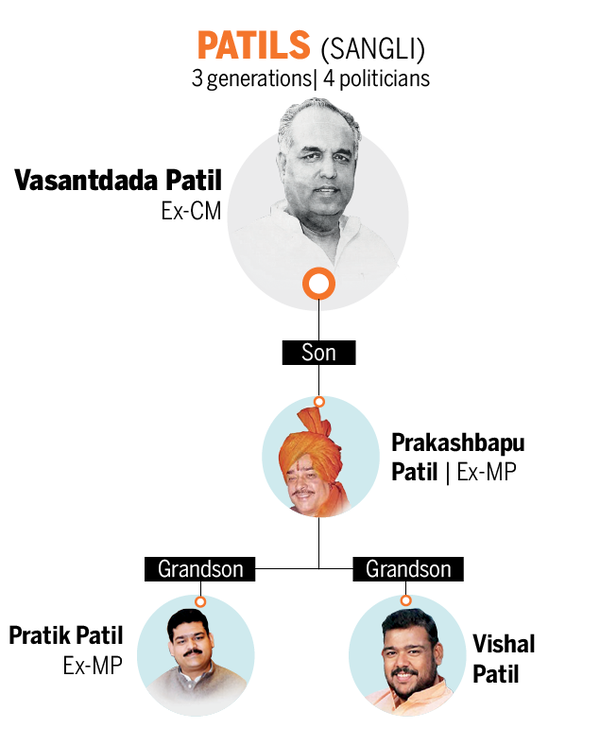 Politics runs in these Maharashtra parivars | India News - Times of India