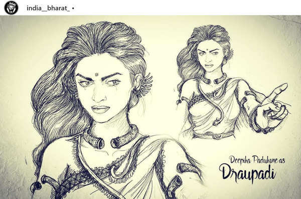 Krishn becomes Parthasarathi   Character sketches God illustrations  Celebrity drawings