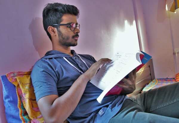 a studnet in a private hostel