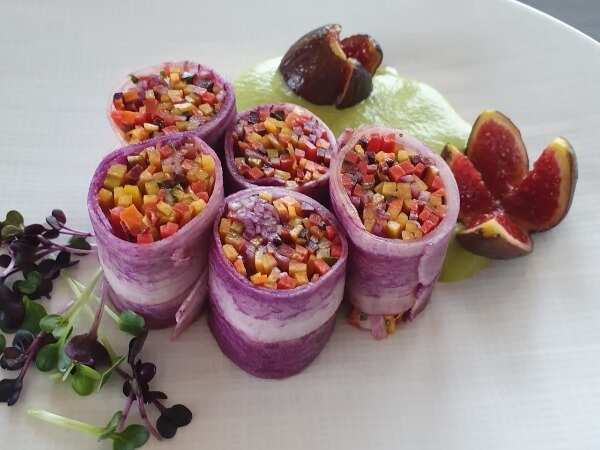 The vegan masterpiece in Hotel de Paris, St Tropez