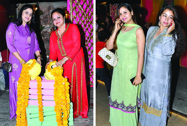 (L) Neeti Trivedi and Richa Agnohtri (R) Priyanka Ahuja and Jyoti Kaya (BCCL/ AS Rathor)
