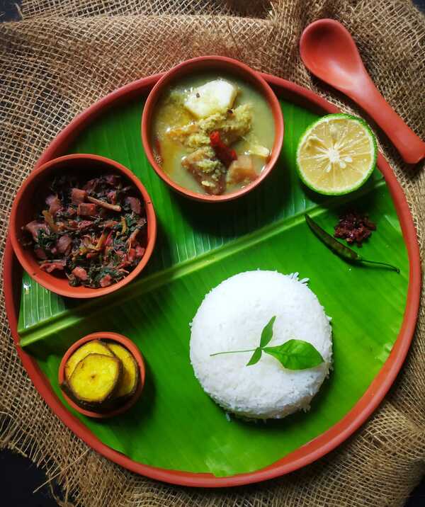 Panchuka Thali by Avinash Patnaik.