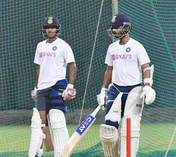 Mayank Agarwal and Ajinkya Rahane
