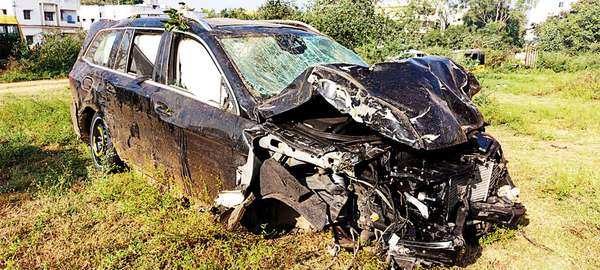 Actor Rajasekhar survives major car crash, gets booked for negligent ...