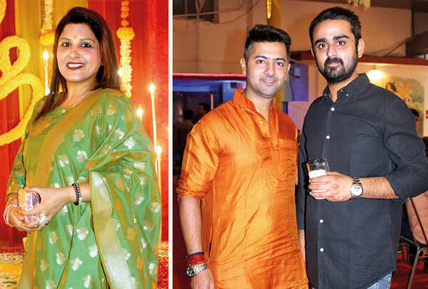 (L) Nancy Batra (R) Shubham and Umang (BCCL/ Arvind Kumar)