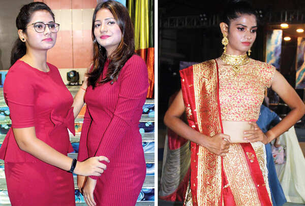 (L) Nidhi Rai and Nidhi Pathak (R) Nikita (BCCL/ Arvind Kumar)