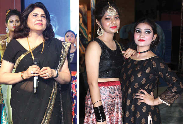 (L) Bharti Madhok (R) Navneet and Shreya (BCCL/ Arvind Kumar)