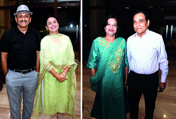 (L) Aftab and Razia Khan (R) Farida Yasmeen and Zafar Nabi (BCCL/ Farhan Ahmad Siddiqui)