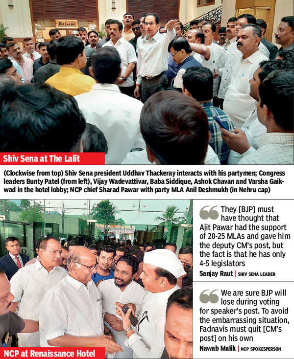 Shiv Sena at the lalit