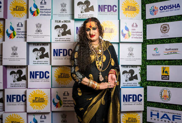 Laxmi Narayan Tripathi at Film Bazaar 2019