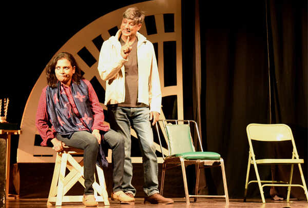 A still from the play 'Ek Actor Ki Maut'