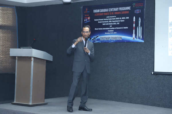 Dr. G. Srinivasan, Head, RRSC- North and Chairman- Organizing Committee, ISRO