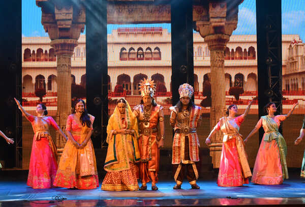 A scene from the play The Legend of Ram