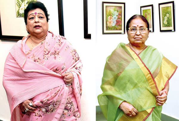 (L) Kumkum Roy Choudhury (R) Manju Shukla (BCCL/ Vishnu Jaiswal)