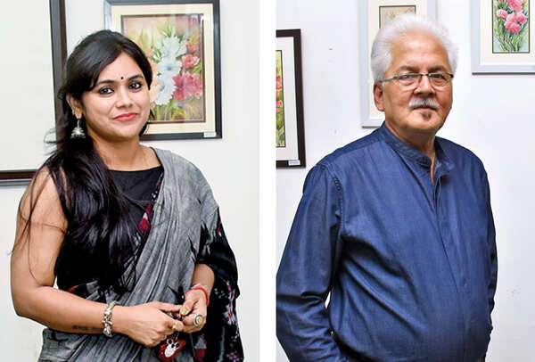 (L) Shikha Pandey (R) Ashok Roy Choudhury (BCCL/ Vishnu Jaiswal)