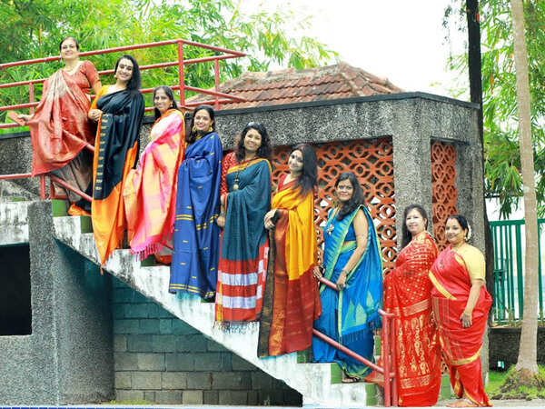 A meet-up to revive the love for sari | Events Movie News - Times of India