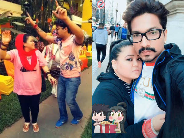 Preggers Bharti Singh Couldn't Stop Her Tears Seeing Her Love Story With  Haarsh Limbachiyaa On Stage