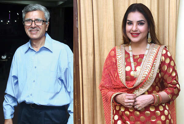 (L) Deepak Tandon (R) Trishna Pritam (BCCL/ Vishnu Jaiswal)