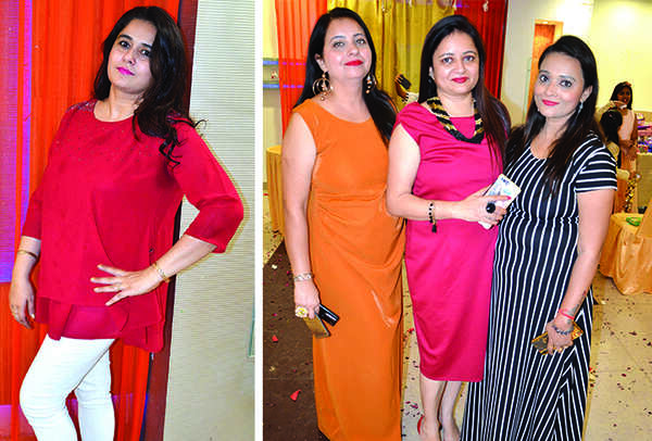 (L) Anshul Sharma (R) Malvika, Neha and Gauri (BCCL/ IB Singh)