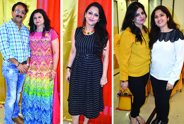 (L) Mahesh and Mahima (C) Pooja Gupta (R) Sheetal Bhatia and Anju Gupta (BCCL/ IB Singh)