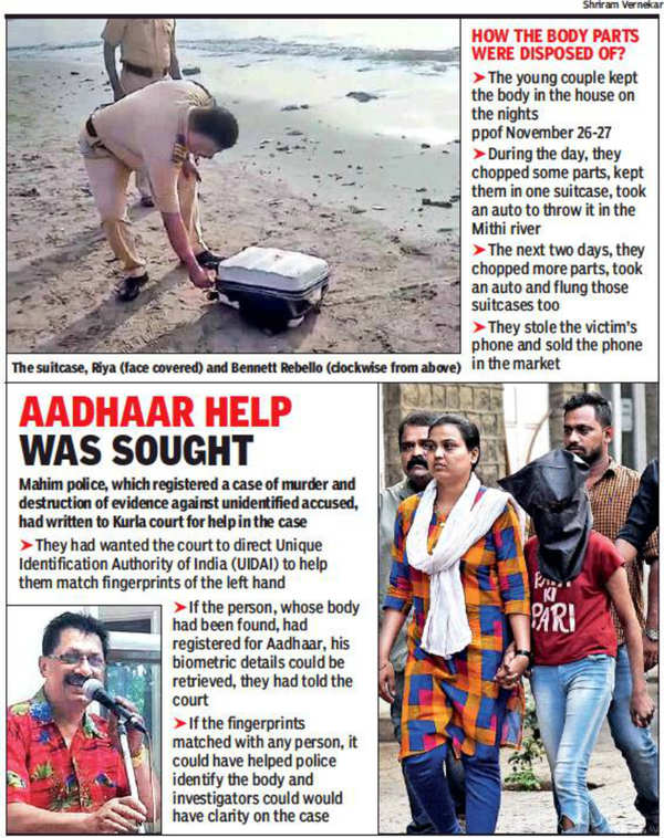 Mumbai Severed Body In Suitcase In Mithi Identified As Musicians Mumbai News Times Of India